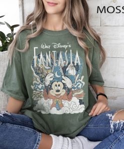 Vintage Magic Mickey Shirt, Fantasia Sorcerer Mickey Shirt