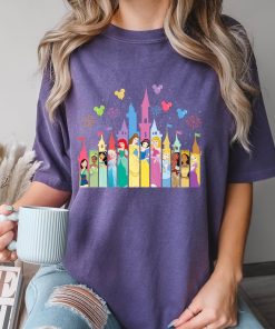 Comfort Colors® Disney Princess Castle Shirt, Princess T-Shirt