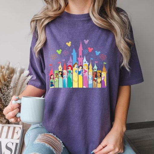 Comfort Colors® Disney Princess Castle Shirt, Princess T-Shirt