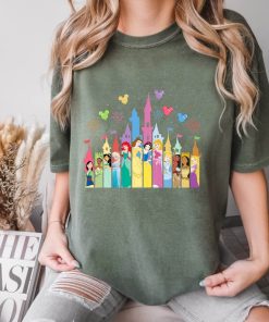 Comfort Colors® Disney Princess Castle Shirt, Princess T-Shirt