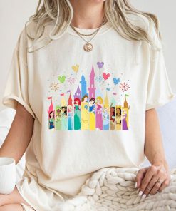 Comfort Colors® Disney Princess Castle Shirt, Princess T-Shirt