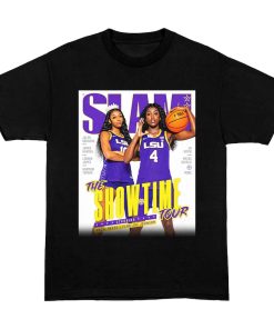 LSU Basketball Shirt, Women College Basketball Hoops Tee