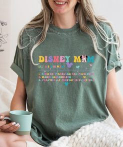 Comfort Colors® Disney Mom Shirt, Mothers Day Gift, Gift For Women