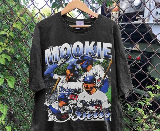 Vintage 90s Graphic Style Mookie Betts T-Shirt, Mookie Betts Shirt