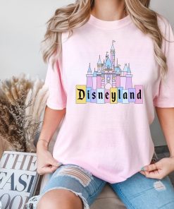 Comfort Colors® Colorful Castle Shirt, Disney Castle T-Shirt