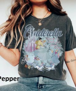 Disney Cinderella Comfort Colors Shirt, Walt Disney Princess Shirt