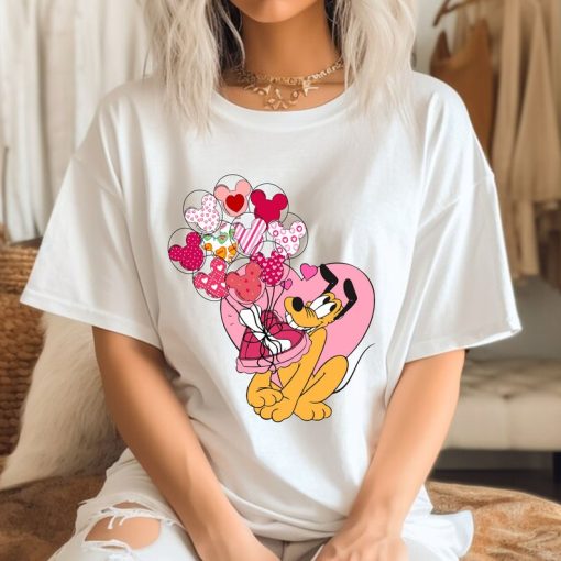 Comfort Colors® Disney Pluto Valentines Day Shirt