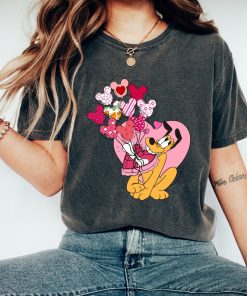 Comfort Colors® Disney Pluto Valentines Day Shirt