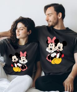 Comfort Colors® Disney Mickey and Minnie Valentines Day Shirt