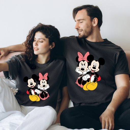 Comfort Colors® Disney Mickey and Minnie Valentines Day Shirt