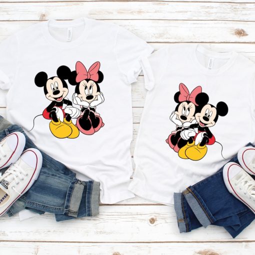 Comfort Colors® Disney Mickey and Minnie Valentines Day Shirt