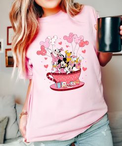 Comfort Colors® Mickey and Friend Valentines Day Shirt