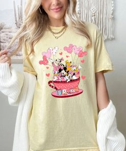 Comfort Colors® Mickey and Friend Valentines Day Shirt