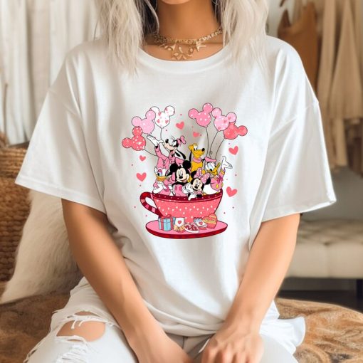 Comfort Colors® Mickey and Friend Valentines Day Shirt