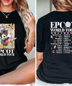 Disney Epcot World Tour Shirt, Drink Around the World Shirt