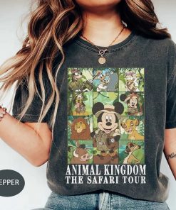 Vintage Animal Kingdom The Safari Tour Comfort Color Shirt