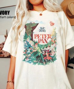 Retro Peter Pan Comfort Colors Shirt, Neverland Shirt