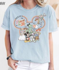 Retro Disney Toy Story Shirt, You're Got A Friends In Me Shirt