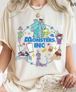 Disney Monsters Inc Shirt, Monster Inc Characters Shirt