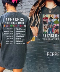 Avengers The Eras Tour Shirt, Marvel Superhero Shirt, Scarlet Witch