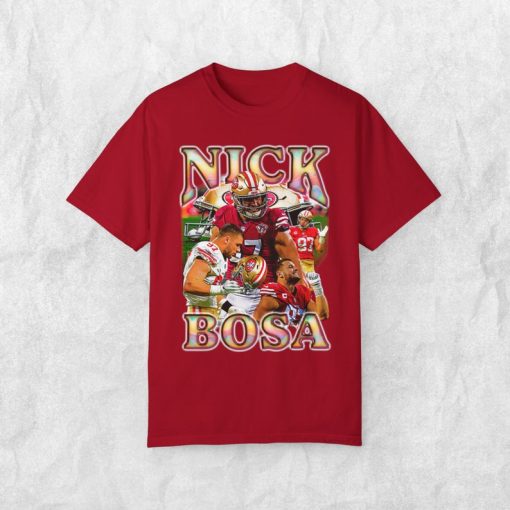 Nick Bosa Vintage 90s Style Unisex T-shirt