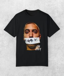 Eminem Slim Shady T-shirt, Vintage 90s Style Streetwear Unisex T-shirt