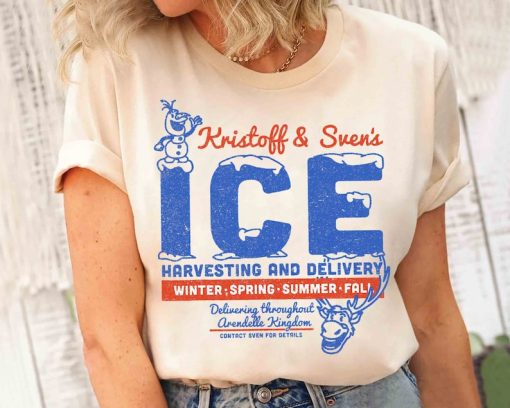 Disney Frozen Kristoff & Sven's Ice Harvesting And Delivery Shirt