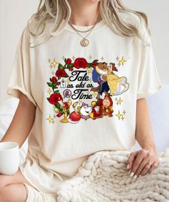 Comfort Colors® Retro Tale as Old as Time Shirt, Disney Princess Shirt