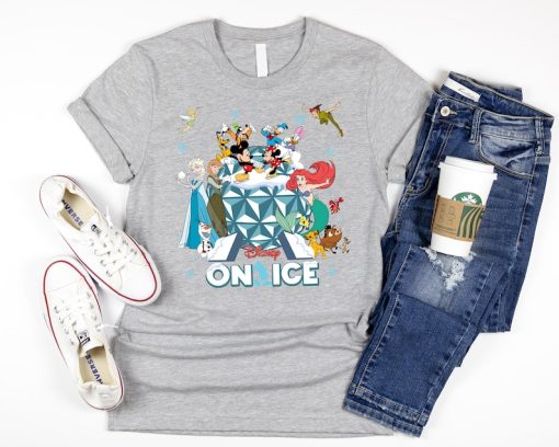 Disney on ice, Disney on ICE Custom shirts, Matching Disney Shirts