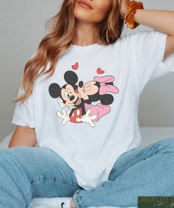 Mickey and Minnie Kissing Shirt, Disney Love Sweatshirt