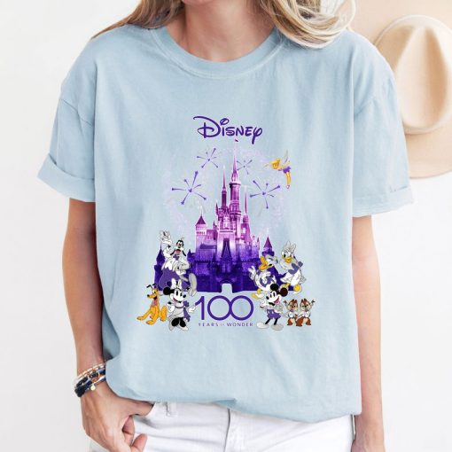 Comfort Colors® Disney 100 Years Of Wonder T-Shirt, Disney Vacay Shirt