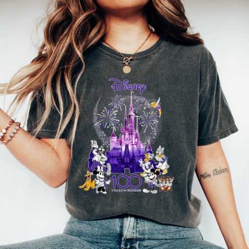 Comfort Colors® Disney 100 Years Of Wonder T-Shirt, Disney Vacay Shirt