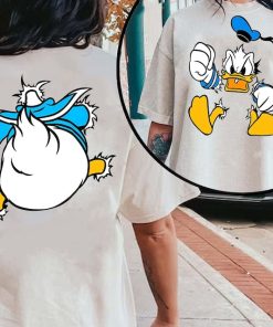 2-Sided Vintage 90S Donald Duck Shirt | Funny Walt Disney World shirt