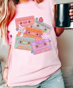 Comfort Colors® Valentines Cassettes T-Shirt, Valentines Day T-Shirt