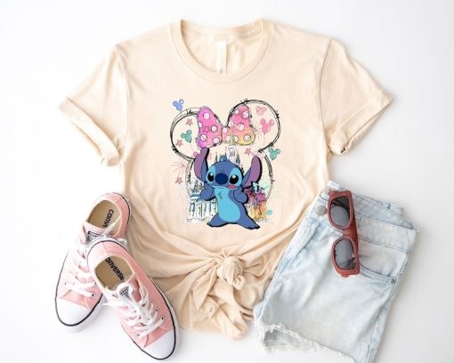 Disney Stitch Shirt, Minnie Bow Stitch Shirt, Stitch Disneyworld Shirt