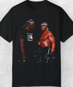 Dennis Rodman & Hulk Hogan Vintage 90s Streetwear Style Unisex T-shirt