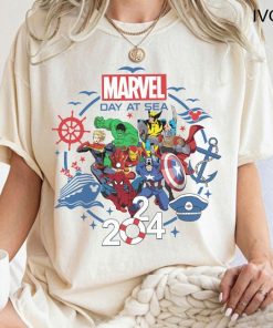 Disney Cruise Line Marvel Day At Sea 2024 Shirt