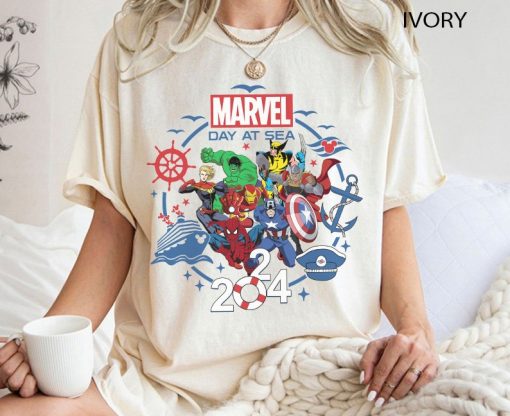 Disney Cruise Line Marvel Day At Sea 2024 Shirt