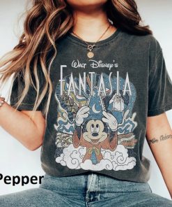 Vintage Magic Mickey Shirt, Fantasia Sorcerer Mickey Shirt