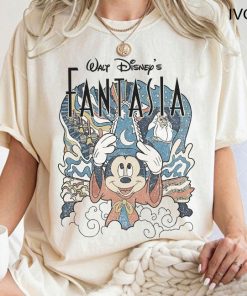 Vintage Magic Mickey Shirt, Fantasia Sorcerer Mickey Shirt