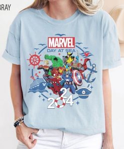 Disney Cruise Line Marvel Day At Sea 2024 Shirt