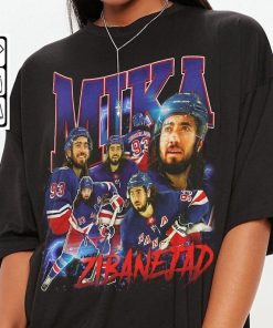 Mika Zibanejad New York Hockey Shirt