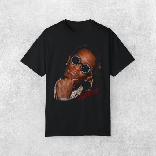 Young Thug T-shirt Rap Tee Concert Merch Free Young Thugger Young