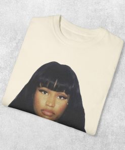 Nicki Minaj Iconic Logo Tee - Limited Edition Hip-Hop Shirt