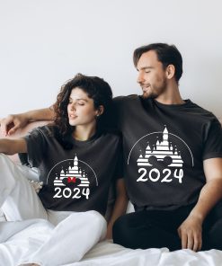 Comfort Colors® Mickey And Minnie Castle T-Shirt, Disney 2024 Shirt