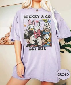 Comfort Color Vintage Mickey & Co 1928 Shirt, Retro Disney Shirt