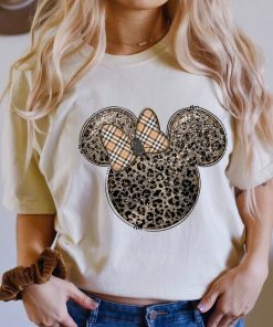 Comfort Colors® Leopard Minnie Shirt, Disney Family Shirt