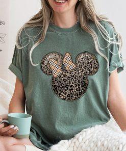 Comfort Colors® Leopard Minnie Shirt, Disney Family Shirt