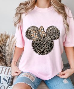 Comfort Colors® Leopard Minnie Shirt, Disney Family Shirt