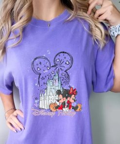 Comfort Colors® Disney Family T-Shirt, Mickey And Friends Shirt